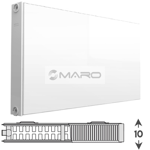 Korad Radiators Plan Kompakt 22 Radiátor deskový 900 x 800 x 100 mm ...