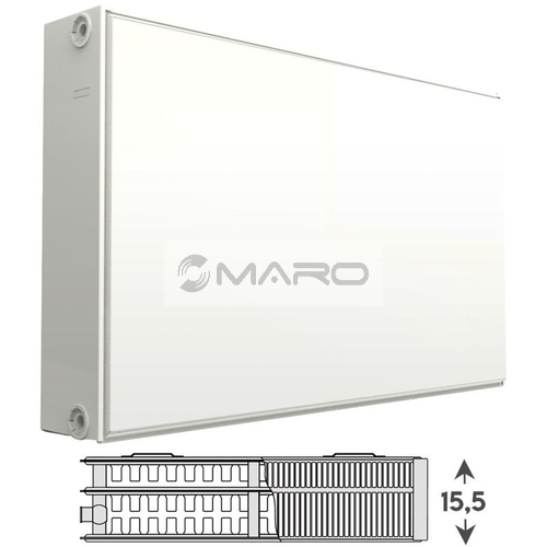 Korad Radiators Plan Kompakt 33 Radiátor deskový 500 x 700 x 155 mm ...